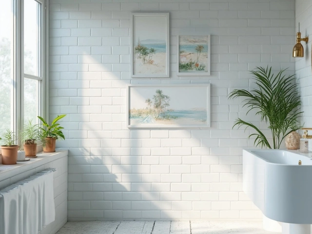 Bathroom Pictures: What Works Best on These Walls?