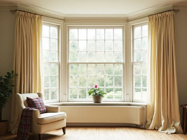 Curtains: How High Above the Window Should You Hang Them?