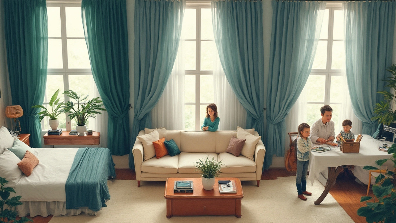Setting the Mood: When to Pick Dark or Light Curtains for Each Room