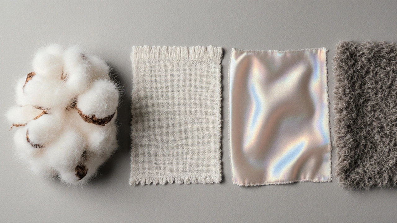 Materials, fabrics, and performance traits