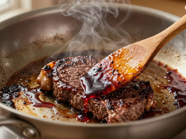 What are the brown bits at the bottom of a pan called? The science behind fond and why it matters