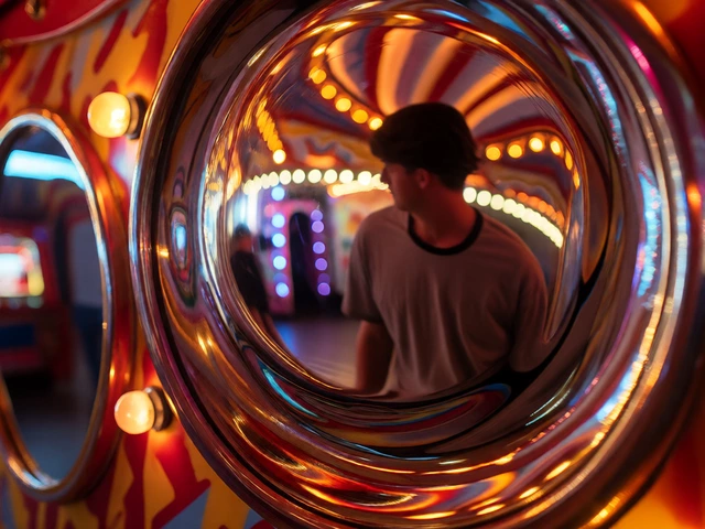 What is a Trick Mirror? The Science Behind Funhouse Reflections