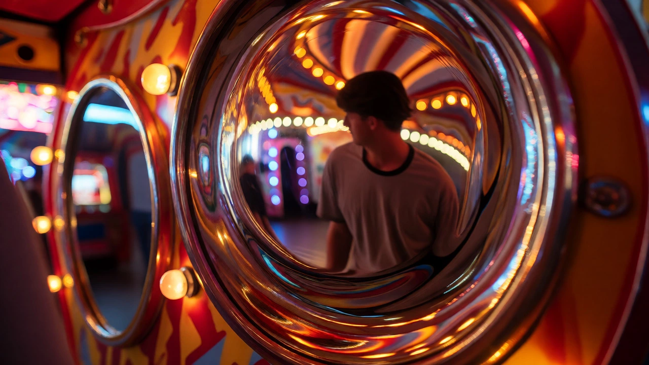 What is a Trick Mirror? The Science Behind Funhouse Reflections